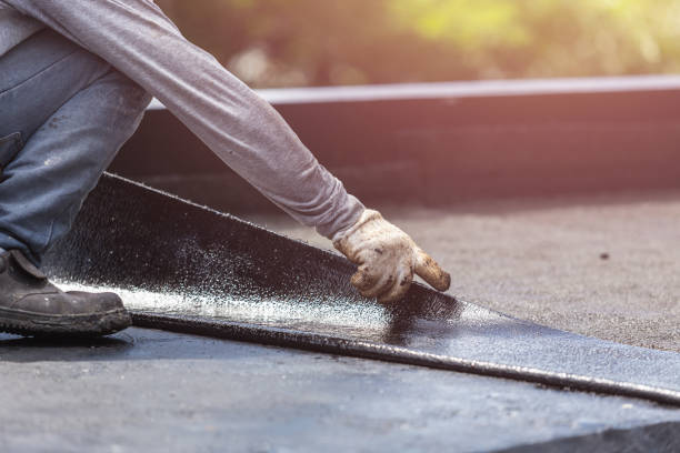 Professional Crawl Space Encapsulation technician working in Cadillac, MI